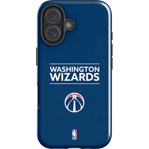 NBA Washington Wizards Standard - Blue iPhone 16 Impact Case