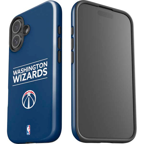 NBA Washington Wizards Standard - Blue iPhone 16 Impact Case