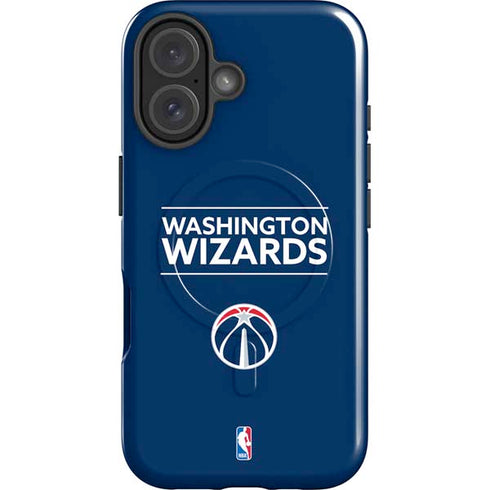 NBA Washington Wizards Standard - Blue iPhone 16 Magsafe Impact Case