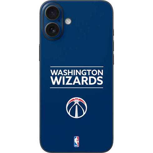 NBA Washington Wizards Standard - Blue iPhone 16 Plus Skin