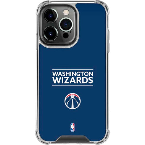 NBA Washington Wizards Standard - Blue iPhone 16 Pro Clear Case
