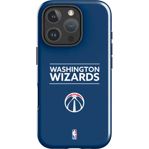 NBA Washington Wizards Standard - Blue iPhone 16 Pro Impact Case