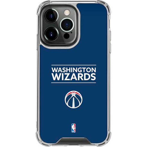 NBA Washington Wizards Standard - Blue iPhone 16 Pro Max Clear Case