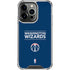 NBA Washington Wizards Standard - Blue iPhone 16 Pro Max Clear Case