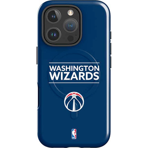 NBA Washington Wizards Standard - Blue iPhone 16 Pro Max Magsafe Impact Case