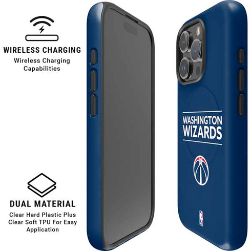 NBA Washington Wizards Standard - Blue iPhone 16 Pro Max Magsafe Impact Case