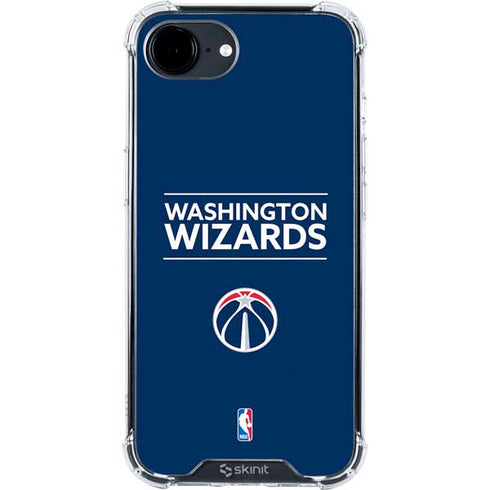 NBA Washington Wizards Standard - Blue iPhone 16e Clear Case