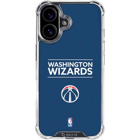 NBA Washington Wizards Standard - Blue iPhone 17 Clear Case