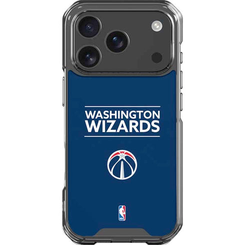 NBA Washington Wizards Standard - Blue iPhone 18 Pro Clear Case