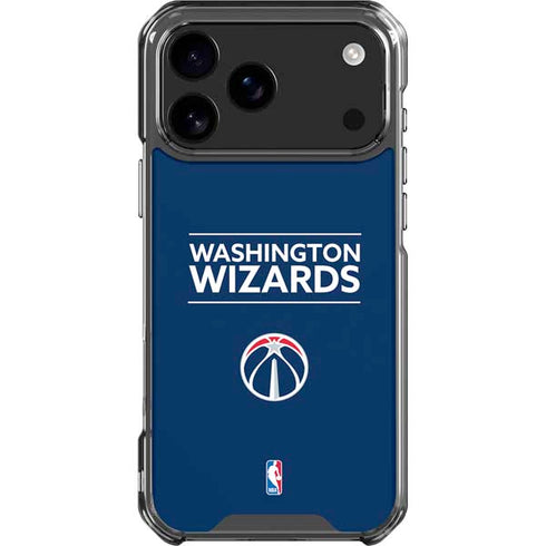NBA Washington Wizards Standard - Blue iPhone 18 Pro Max Clear Case