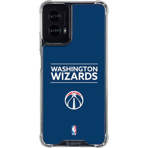 NBA Washington Wizards Standard - Blue Moto G Power 5G (2024) Clear Case