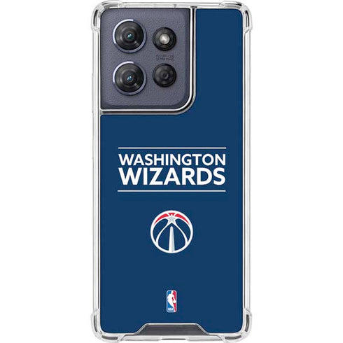 NBA Washington Wizards Standard - Blue Moto G Stylus 5G (2025) Clear Case