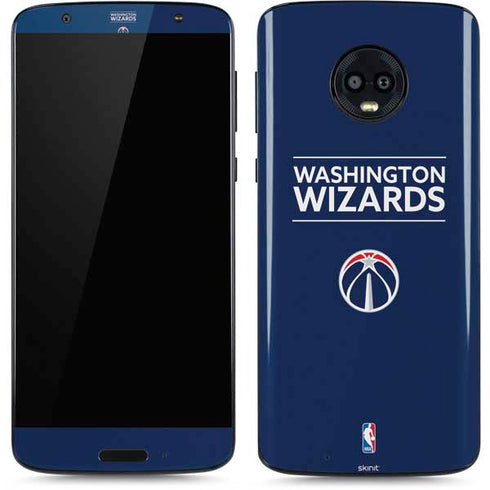 NBA Washington Wizards Standard - Blue Moto G6 Skin