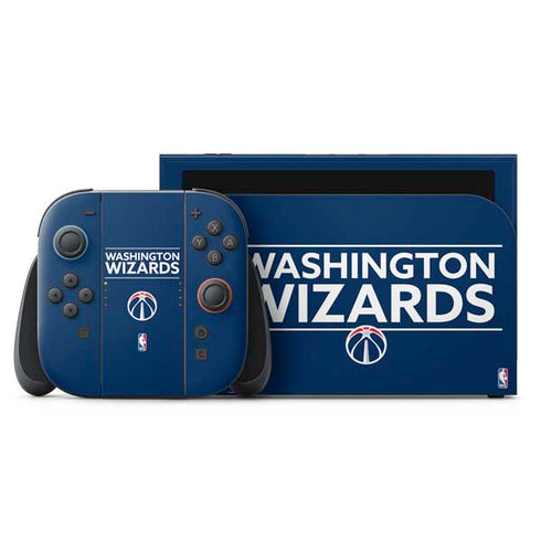 NBA Washington Wizards Standard - Blue Nintendo Switch 2 (2025) with Joy-Con Skin