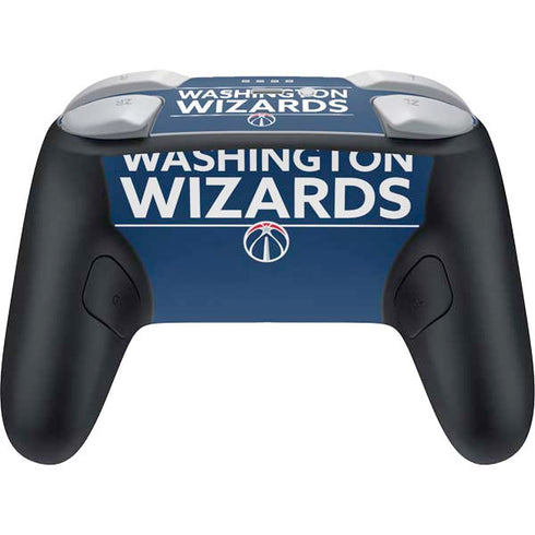 NBA Washington Wizards Standard - Blue Nintendo Switch 2 (2025) Pro Controller Skin