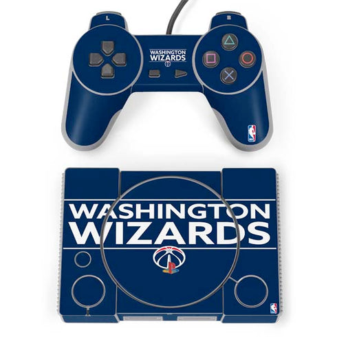 NBA Washington Wizards Standard - Blue PlayStation Classic Bundle Skin