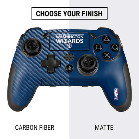 NBA Washington Wizards Standard - Blue PlayStation Scuf Vantage 2 Controller Skin