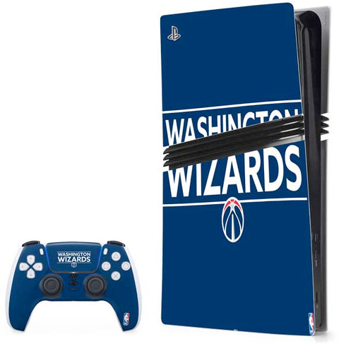 NBA Washington Wizards Standard - Blue PS5 Pro Bundle Skin