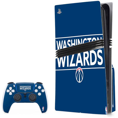 NBA Washington Wizards Standard - Blue PlayStation PS5 Skins
