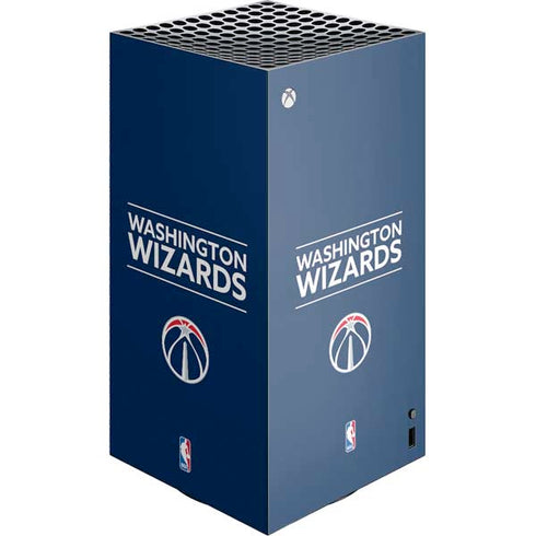 NBA Washington Wizards Standard - Blue XBox Series X Digital Edition Console Skin