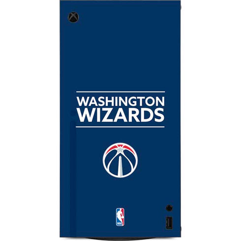 NBA Washington Wizards Standard - Blue XBox Series X Digital Edition Console Skin