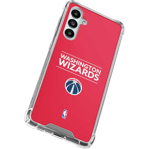 NBA Washington Wizards Standard - Red Galaxy A16 5G Clear Case