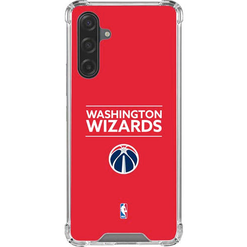 NBA Washington Wizards Standard - Red Galaxy A17 Clear Case