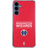 NBA Washington Wizards Standard - Red Galaxy A55 5G Clear Case