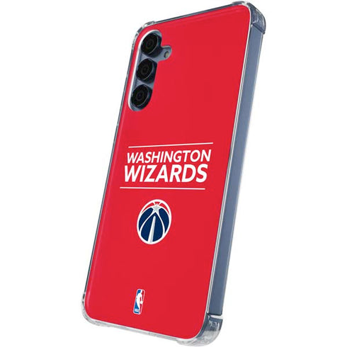 NBA Washington Wizards Standard - Red Galaxy A55 5G Clear Case
