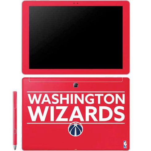 NBA Washington Wizards Standard - Red Galaxy Book 12in Skin