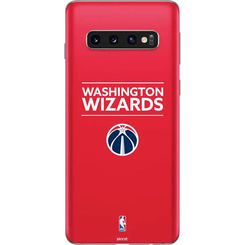 NBA Washington Wizards Standard - Red Galaxy S10 Skin