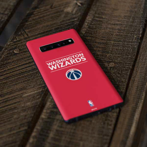NBA Washington Wizards Standard - Red Galaxy S10 Skin