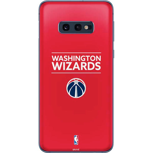 NBA Washington Wizards Standard - Red Galaxy S10e Skin
