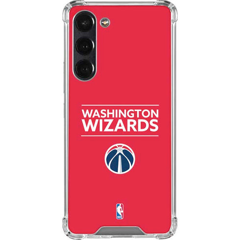 NBA Washington Wizards Standard - Red Galaxy S24 FE Clear Case