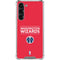 NBA Washington Wizards Standard - Red Galaxy S24 FE Clear Case