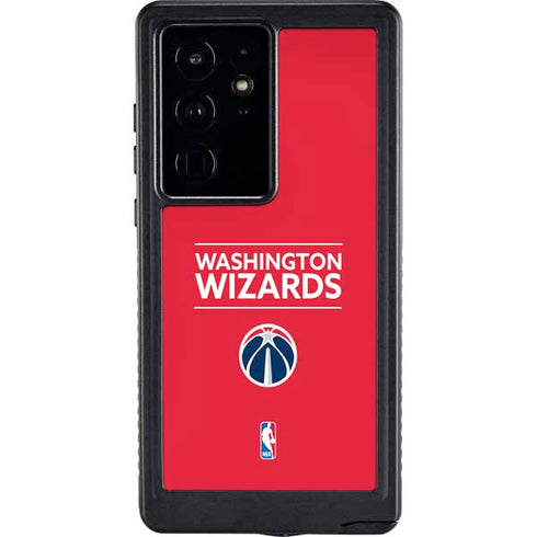 NBA Washington Wizards Standard - Red Galaxy S24 Ultra Waterproof Case