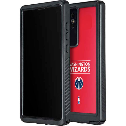 NBA Washington Wizards Standard - Red Galaxy S24 Ultra Waterproof Case