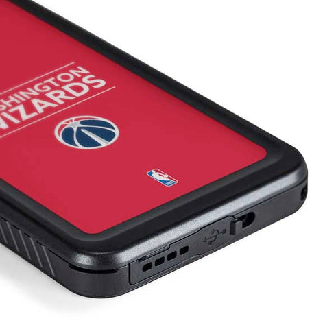 NBA Washington Wizards Standard - Red Galaxy S24 Waterproof Case