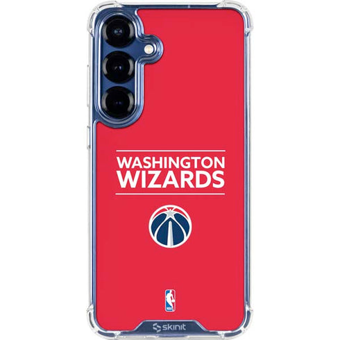 NBA Washington Wizards Standard - Red Galaxy S25 Plus Clear Case
