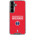 NBA Washington Wizards Standard - Red Galaxy S26 Plus Clear Case
