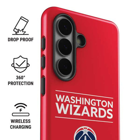 NBA Washington Wizards Standard - Red Galaxy S26 Plus Impact Case