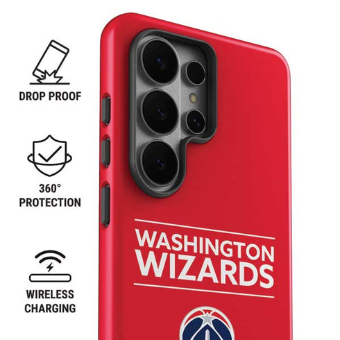 NBA Washington Wizards Standard - Red Galaxy S26 Ultra Impact Case