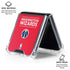 NBA Washington Wizards Standard - Red Galaxy Z Flip6 Clear Case