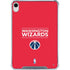 NBA Washington Wizards Standard - Red iPad 11th Gen (2025) Clear Case