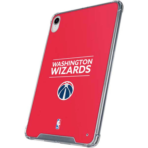 NBA Washington Wizards Standard - Red iPad 11th Gen (2025) Clear Case