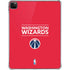 NBA Washington Wizards Standard - Red iPad Pro 11in (2024) Clear Case