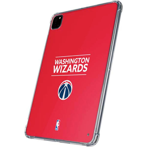 NBA Washington Wizards Standard - Red iPad Pro 11in (2024) Clear Case