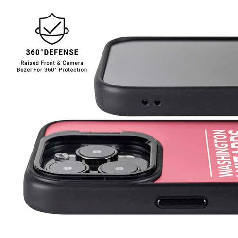 NBA Washington Wizards Standard - Red iPhone 13 Pro Kickstand Case