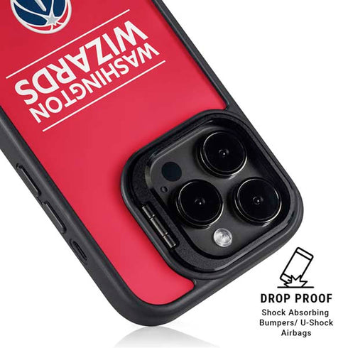 NBA Washington Wizards Standard - Red iPhone 13 Pro Kickstand Case