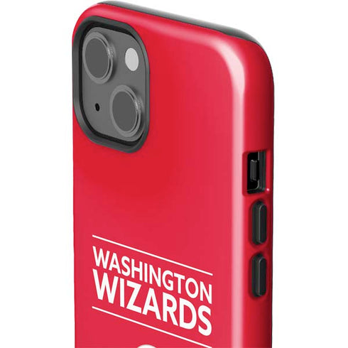 NBA Washington Wizards Standard - Red iPhone 15 Impact Case